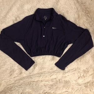 Sold on insta*** Nike cropped quarter zip